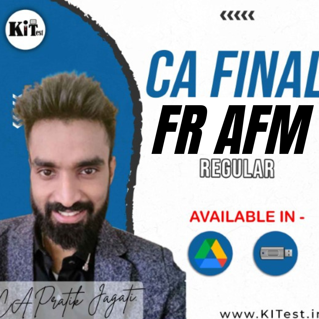 CA Final FR and AFM combo New Syllabus Regular Batch By CA Pratik Jagati